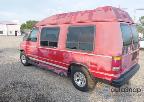 1993 Ford Econoline E150 Van из США, поврежденный, VIN 1FDEE14N7PHA36228